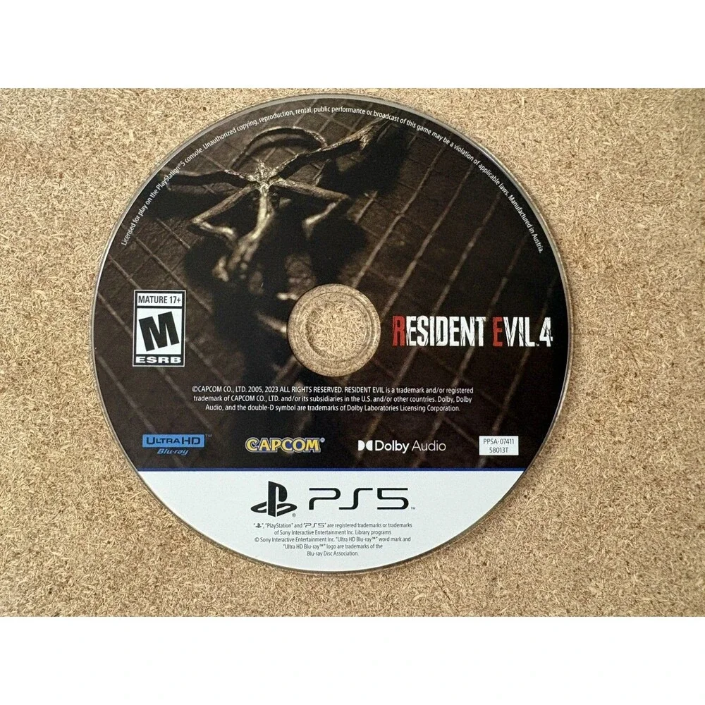 Resident Evil 4 - Sony PlayStation 5 DISC ONLY